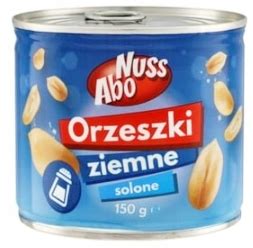 ORZESZKI SOLONE W Puszce ZIEMNE ARACHIDOWE 150G 13131527605 Allegro Pl