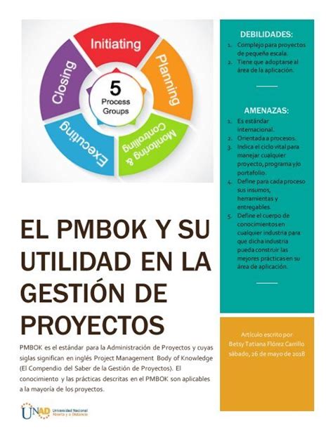 Caracteristicas De Un Proyecto Pmbok Image To U