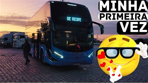 Minha Primeira Vez Viajando Em Ônibus De Luxo De Última Geração