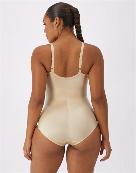 Maidenform Body Briefer All Around Lace Shape Wear Firm Control Unlined Lingerie Ebay