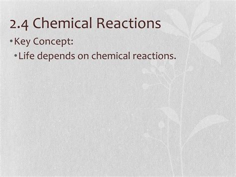 Ppt Chemical Reactions And Enzymes Powerpoint Presentation Free Download Id2823188