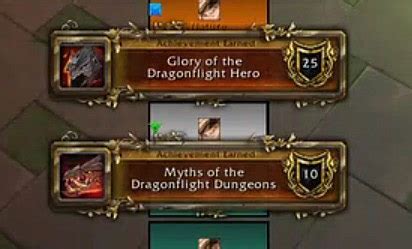 Gloire au héros ou à l héroïne de Dragonflight est validé Découvrez