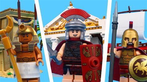 ODTWORZYŁEM STAROŻYTNOŚĆ W LEGO - YouTube