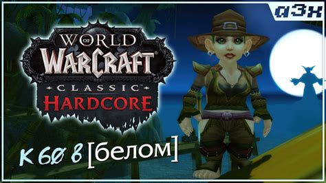 Маг почти 45 кач в белом шмоте челендж WoW Classic HARDCORE