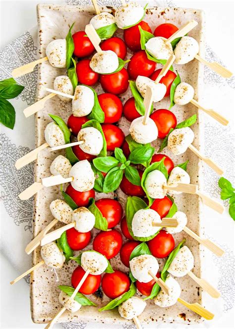 Mini Caprese Salad Bites Jo Cooks