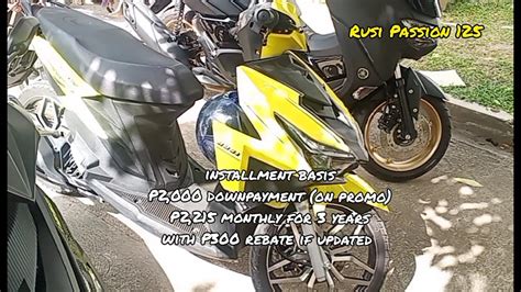 Rusi Passion 125 Short Review Youtube