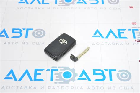 Ключ smart Toyota Camry v40 10 11 4 кнопки черный полез хром 89904