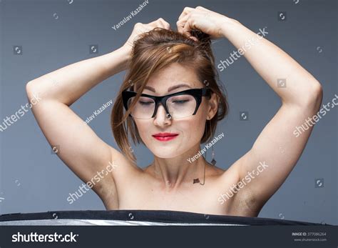 Asian Girl Portrait Half Nude Stock Photo Edit Now