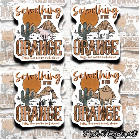 Something In The Orange Livestock Stickers Back In The Barn Boutique