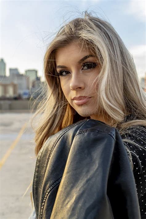 Spanish Blonde Lingerie Model Wearing Bedroom Clothing Stock Image Image Of Gorgeous