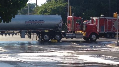 Tanker Crash Causes Fuel Spill In Hales Corners