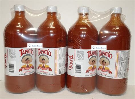 Amazon Tapatio Salsa Picante Hot Sauce Fl Oz Ml Four Bottles Grocery Gourmet Food