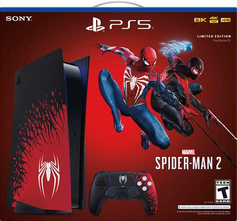 Best Buy: Sony PlayStation 5 Console – Marvel’s Spider-Man 2 Limited ...