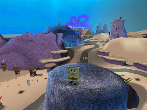 Spongebob Squarepants In Battle For Bikini Bottom GameCube 060 The King Of Grabs