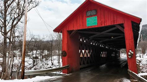 20 Amazing Covered Bridges in Vermont For Your Bucket List! - Paula ...