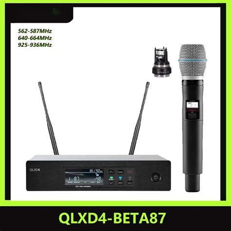 Qlxd Beta A High Quality Ultra High Frequency Professional Wireless