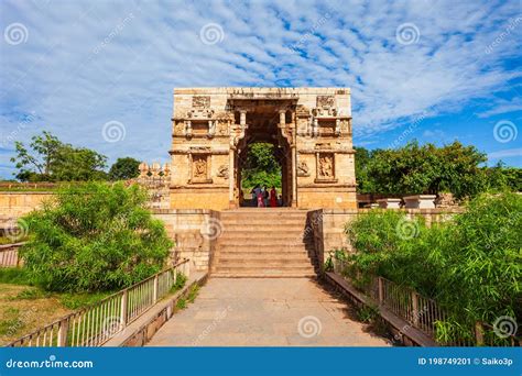 Fuerte De Chittor En Chittorgarh India Imagen de archivo - Imagen de