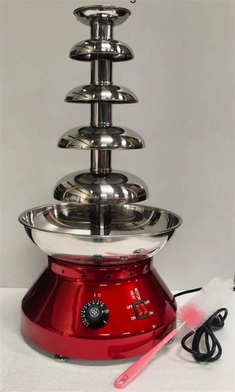 Cylindrical Chocolate Fountain Machine At ₹ 4800piece In Sriganganagar