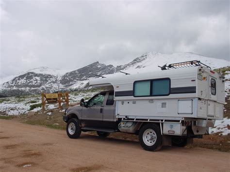 Alaskan Popup Cab-Over camper on a 2004 Ford F350 – Truck Camper HQ