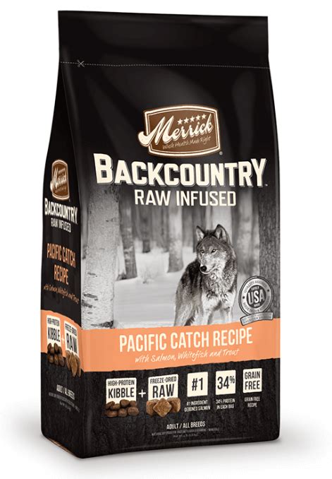 Merrick Backcountry Raw Infused Pacific Catch Recipe Sneefers