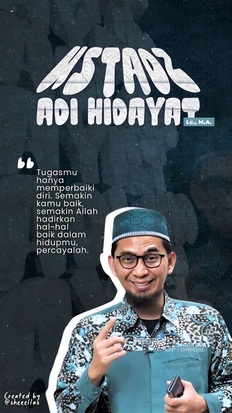 USTADZ ADI HIDAYAT di 2024 | Kata-kata motivasi, Motivasi, Kata-kata indah