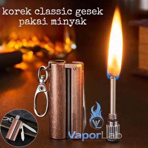 Jual Mancis Korek Api Gesek Multifungsi Minyak Classic Vintage Oil