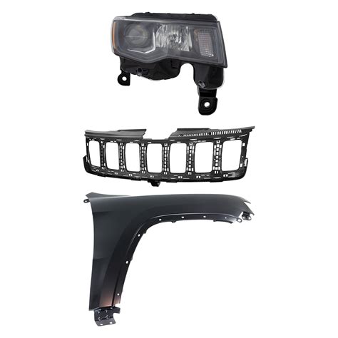 Headlight Assembly For Jeep Grand Cherokee 2017 2021 Right Passenger