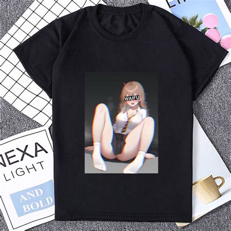 Kawaii Waifu Hentai Anime T Shirt Haruku Manga H Creativity Acg Aesthetic Otaku Tshirt Babe