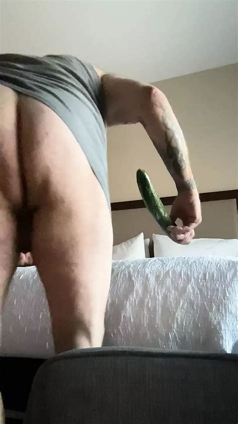 Vegetable Dildo Gay Anal Masturbation Daddy Porn Feat Daddyeatsurass XHamster