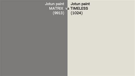 Jotun Paint Matrix Vs Timeless Side By Side Comparison