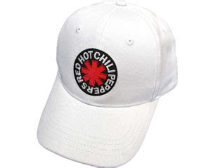 Red Hot Chili Peppers Classic Asterisk White Cap Unkind Merchandise Oficial Produtos