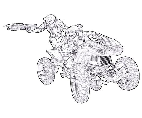 Halo Vehicles Coloring Pages To Print Coloring Pages