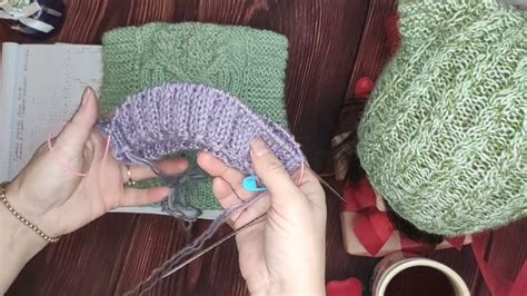 Мастер класс шапка с ушками /Для взрослого