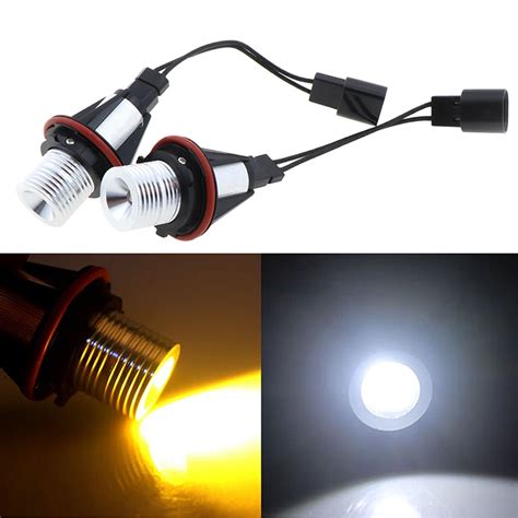 12V светодиодный Ангельские глазки для E39-5W светодиодный, боковой ...