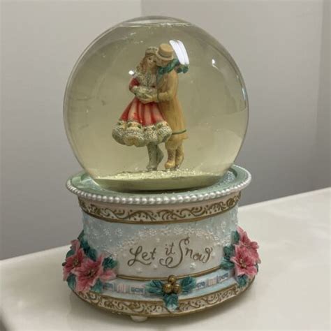 Vintage 80s Snow Globe The San Francisco Music Box Ellen Kamsyz