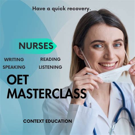 OET PREP MASTERCLASS - CONTEXT EDUCATION