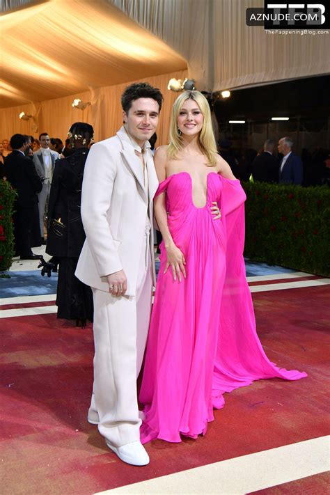 Nicola Peltz Sexy Seen Showing Off Her Hot Tits In A Pink Dress At The Met Gala In New York City