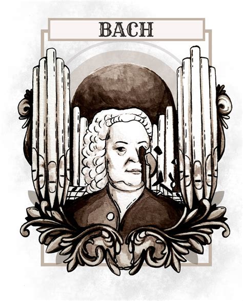 Bach portrait by AquelleArt on DeviantArt