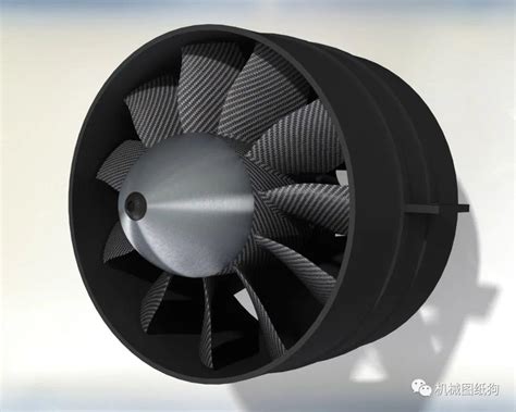 【工程机械】90mm 11叶片涵道风扇式螺旋桨3d图纸 Solidworks 附igs Solidworks 仿真秀干货文章