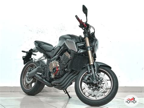 Купить б у Honda CB 650R инжектор 6 передач в Москве чёрный naked bike 2020 года на Авто ру ID