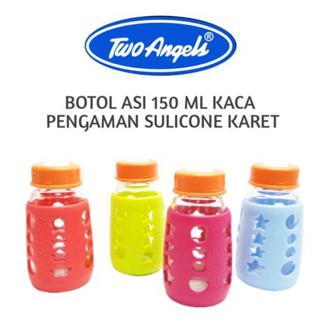 Jual Botol Asi Kaca Ml Emboss Pengaman Silicone Shopee Indonesia