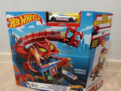 Hot Wheels Toy Car Track Set City Scorpion Gorilla Olx