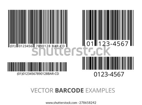 Barcodes Vector Set Stock Vector Royalty Free