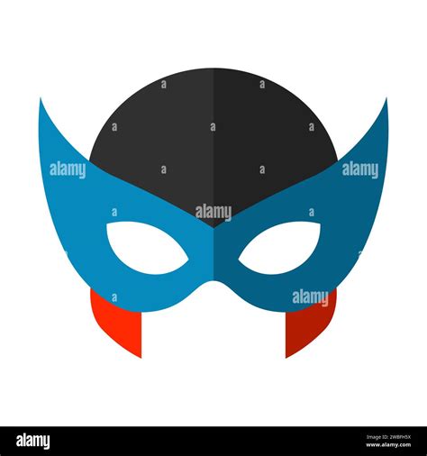 Super Hero Mask Superhero Face Masque And Masking Cartoon Character