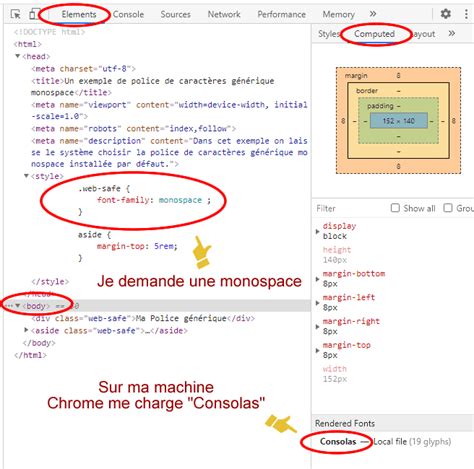 Utliser les Polices de caractères en HTML et CSS