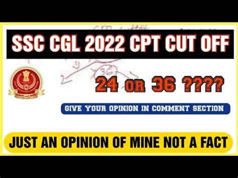 Ssc Cgl Tier Cpt Cut Off Discussion Ssccgltier Cptcutoff