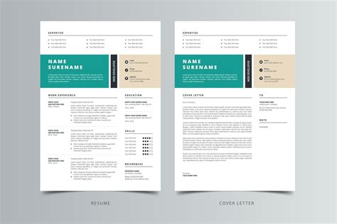 Resume Template Professional Modern Resume Template Cv Template