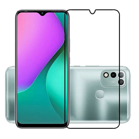 Infinix Hot 10 Play 9d Color Glass Hamza Traders