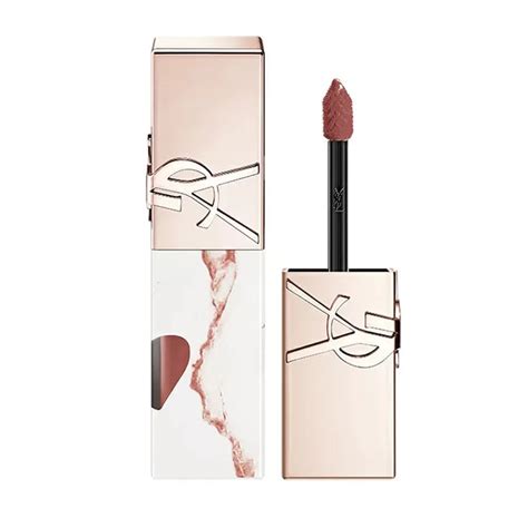 Son Kem Yves Saint Laurent YSL The Inks Vinyl Cream Nude Champion Màu Cam Nude Vua Hàng Hiệu