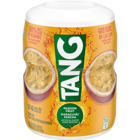 Tang Drink Mix Passion Fruit Powdered Drinks And Mixes Pathmark